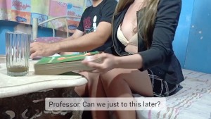 PINAY TEACHER FUCKED BY HER STUDENT - PINAY NALIBUGAN NAG PAKANTOT SA STUDYANTE